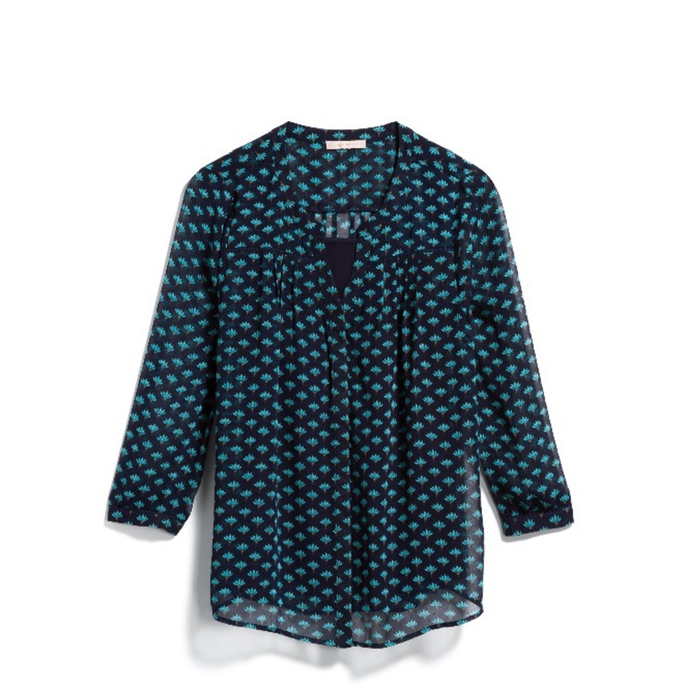 Skies are Blue Blouse- Medium